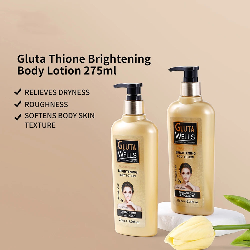 Glutathione Beauty Skincare Products Face Cream Facial Care Essence Cleanser Moisturizing Body Lotion Essential Oil Shower Gel