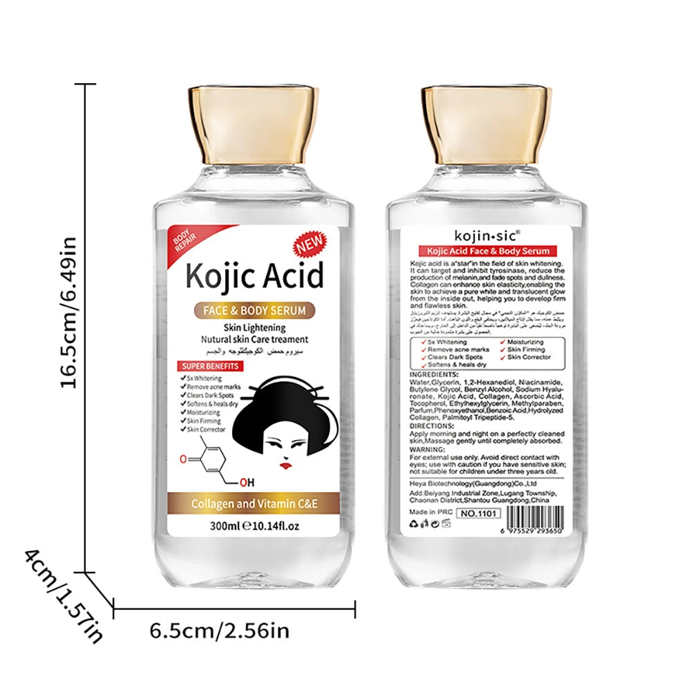 Kojic Acid Moisturizing Cream Body Care Remove Skin Nourishing Revitalizing Brightening Moisture Protection Skincare Body Lotion