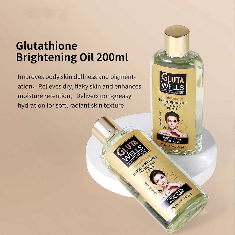 Glutathione Beauty Skincare Products Face Cream Facial Care Essence Cleanser Moisturizing Body Lotion Essential Oil Shower Gel