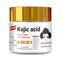 HISENRAIN Kojic Acid Cream - Brightening Glass Jar Face Moisturizer, Anti Dark Spots, Skin Whitening & Anti-Aging, for All Skin