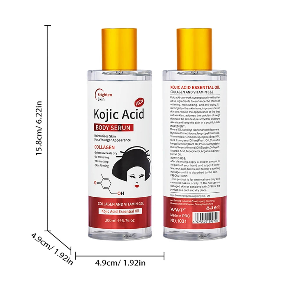 Kojic Acid Moisturizing Cream Body Care Remove Skin Nourishing Revitalizing Brightening Moisture Protection Skincare Body Lotion