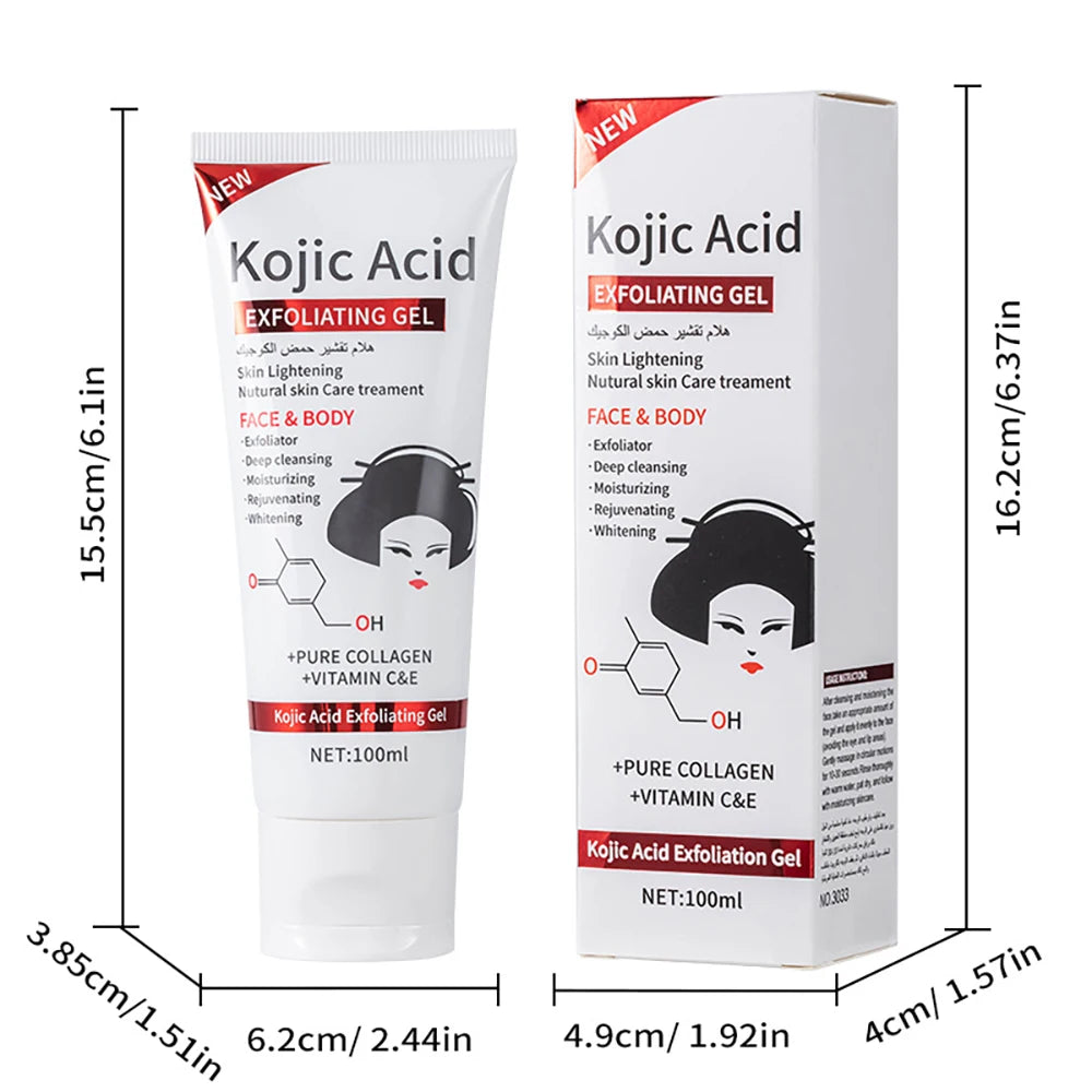 Kojic Acid Moisturizing Cream Body Care Remove Skin Nourishing Revitalizing Brightening Moisture Protection Skincare Body Lotion