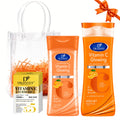 DR.DAVEY VITAMIN C Skin Care3Set Body Lotion+Soap+Body Oil Four Seasons Skin Care Set Gift Cleansing Hydrating and Moisturizing