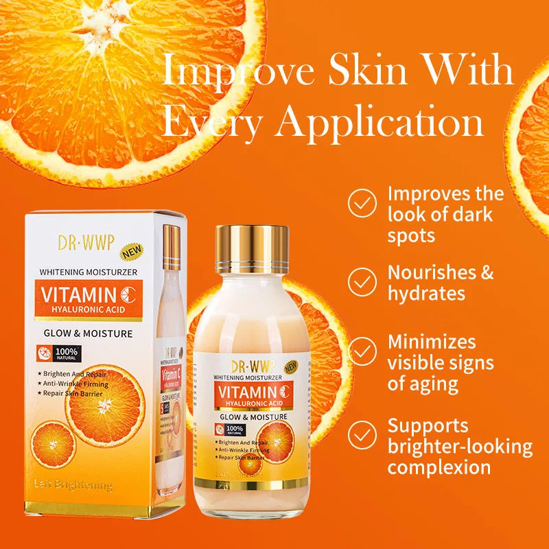 125ml AHA Arbutin Whitening Face Essence Moisturizing Facial Serum Turmeric & Kojic Acid Essence Liquid Firming Bright The Skin